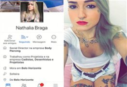 Nathalia de BH vacilou e caiu na net peladinha