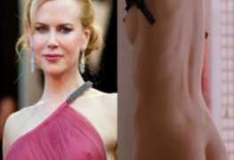 Nicole kidman nua no filme de olhos bem fechados