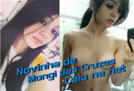 Novinha gata de Mongi das Cruzes caiu na net