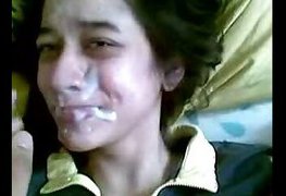 Novinha gosta de leite