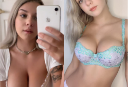Novinha loira peituda liberou a tabuletinha pro massagista