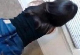 Novinha provocou tanto o cunhado e levou pica