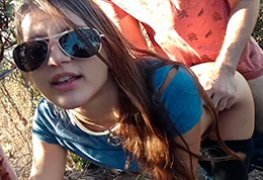 Novinho e safados transando no mato