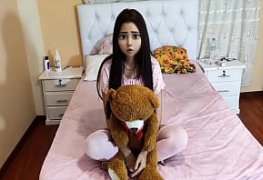Padrasto tenso estranho com sobrinha