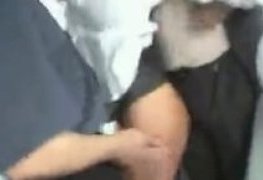 Pegaram a japonesa  de jeito no metro