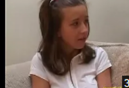 Primeiro tempo com a colegial ninfeta