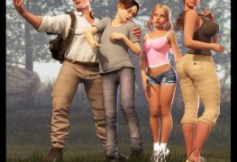 Quadrinhos 3D xxx: Boa foda em família