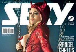 Rangel Carlos na revista sexy de dezembro