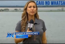 Reporter da globo caiu na net