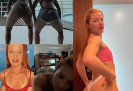 Ruivinha do instagram Duda Monet caiu na net ao vivo