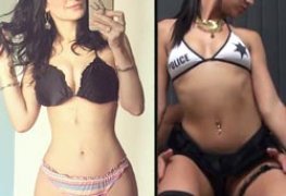 Sandy caiu na net fodendo com amigo vestida de policial