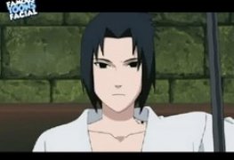 Sasuke comendo a Karin