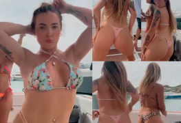 Sophie Buttini argentina gostosa do instagram ao vivo na lancha