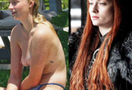 Sophie Turner Sansa Stark Nua em Ibiza