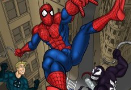 Spider-Man Queimando a Rosca