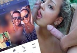 Thalita gostosa vazou levando rola de varios