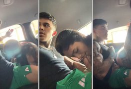 Thayna Crispim fudendo metendo forte com o uber sortudo