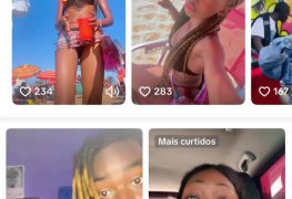 Tiktoker caiu na net