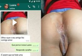 Traiu o marido e mostrou a buceta gozada pro corno