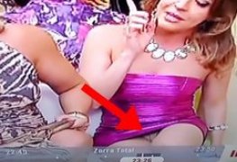 Vídeo atriz Mariana Santos do programa Zorra Total acabou mostrando demais no TV