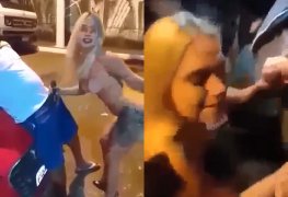 Vadia mamou geral na rua, Ela contando mais de 10 na fila