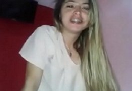 Vazou geral Monique novinha loirinha linda de SP