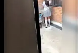 Video caseiro com colegialzinha