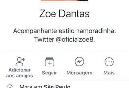 Zoe Dantas no motel com seu namorado